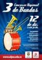3 CONCURSO REGIONAL  DE BANDAS 